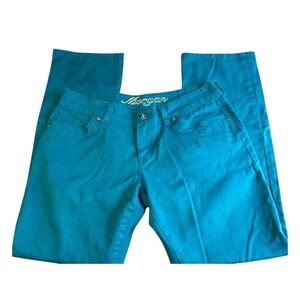 NWOT Vintage dELiA*s Women's Straight Leg Jeans 14 Turquoise Blue